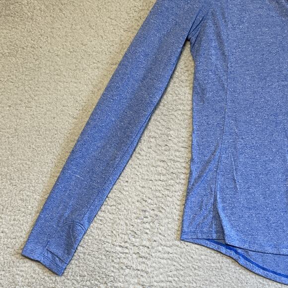 Under Armour Womens Activewear Sweater Small 1/4 Zip Collared Blue Lightweight - Picture 4 of 16
